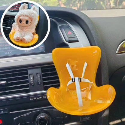 Fashionable Car Ornaments,Labubu Doll Protectors, Desktop Ornaments，Suitable for Labubu Dolls（No Dolls）