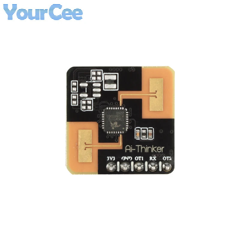 5pcs/1pc Rd-03 24G Radar Sensor Human Body Micro Motion Sensing Detection Module ISM Radio Band UART Interface Board Antenna