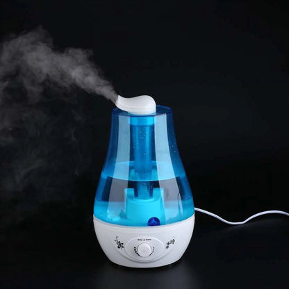 3L Ultrasonic Air Humidifier Mini Aroma Humidifier with LED Lamp Essential Oil Humidifier Diffuser Mist Maker Fogger