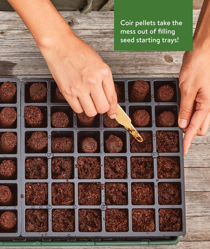 72-Cell Super Growing Pellets, for Indoor Seed Starting, Fits All  Seed Starting Trays