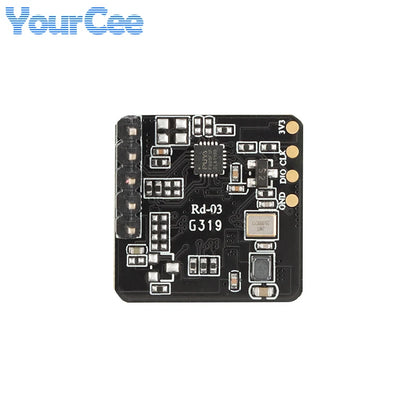 5pcs/1pc Rd-03 24G Radar Sensor Human Body Micro Motion Sensing Detection Module ISM Radio Band UART Interface Board Antenna