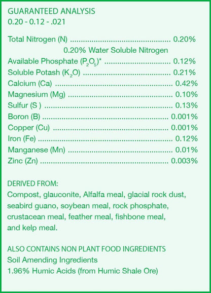 Good Earth Organics, Zen Blend Premium Potting Soil, Organic All Purpose Seed Starter Soil for Leafy Greens, Tomatoes & Other Seedlings, Seeds and Starts (2.5 Gallon)