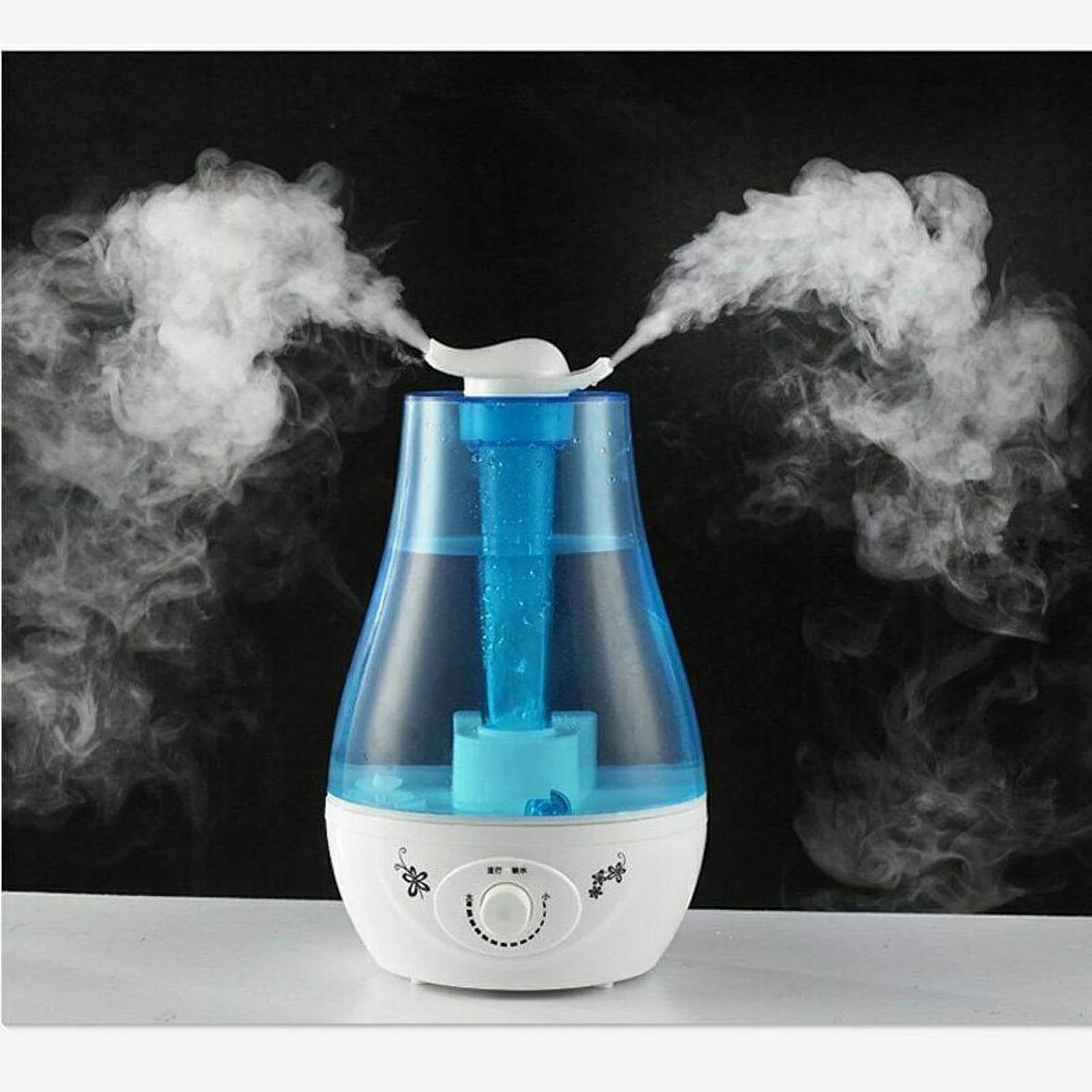 3L Ultrasonic Air Humidifier Mini Aroma Humidifier with LED Lamp Essential Oil Humidifier Diffuser Mist Maker Fogger