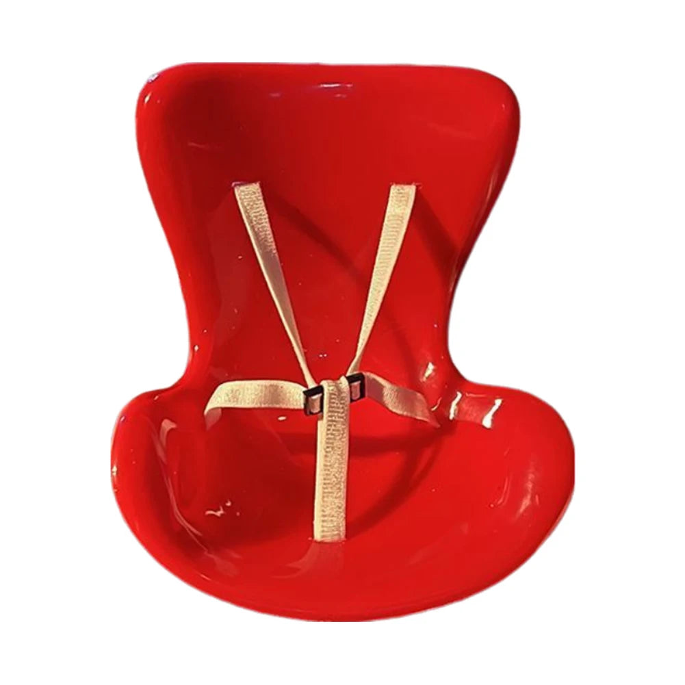 Car Doll Safety Seat for Labubu Mini Seat for Labubu Ob11 Doll Car Seat Outlet Decor for Labubu Doll Car Interior Styling