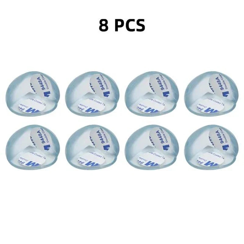 4pcs/8pcs/12pcs Children Baby Safety Silicone Protector Table Corner Edge Protector Child Anti-collision Edge Protector