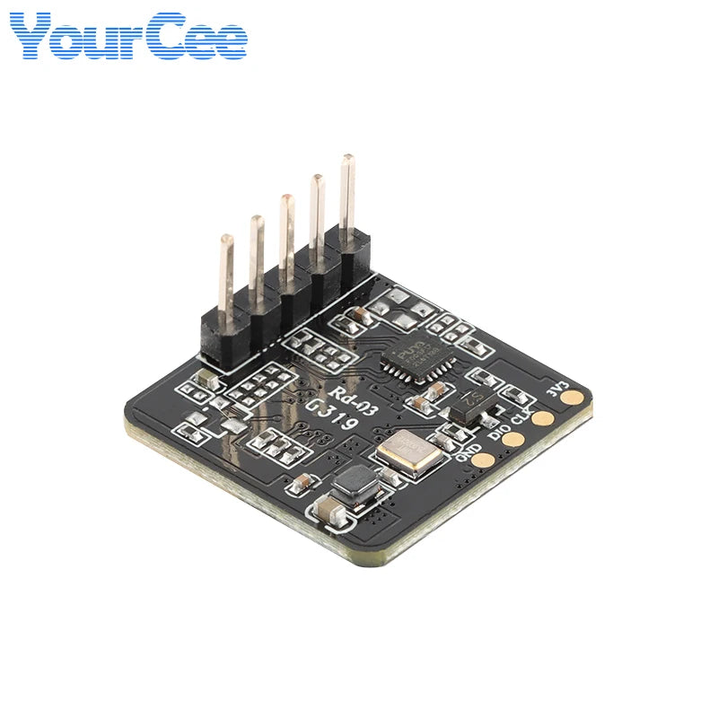 5pcs/1pc Rd-03 24G Radar Sensor Human Body Micro Motion Sensing Detection Module ISM Radio Band UART Interface Board Antenna