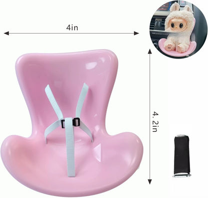 Fashionable Car Ornaments,Labubu Doll Protectors, Desktop Ornaments，Suitable for Labubu Dolls（No Dolls）