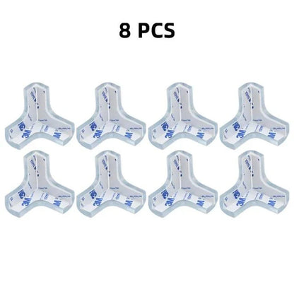 4pcs/8pcs/12pcs Children Baby Safety Silicone Protector Table Corner Edge Protector Child Anti-collision Edge Protector