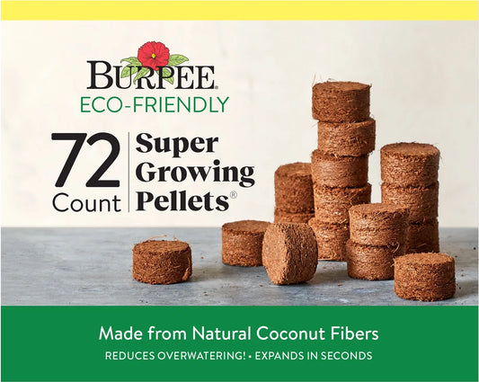 72-Cell Super Growing Pellets, for Indoor Seed Starting, Fits All  Seed Starting Trays