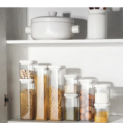 1PC Sealed Food Storage Box with Lid, Multiple Sizes Food Storage Organiser for Dry Food Cereal Storage