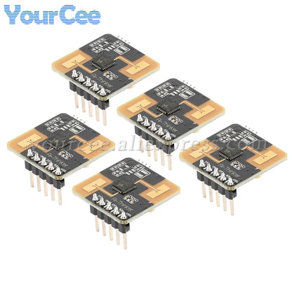 5pcs/1pc Rd-03 24G Radar Sensor Human Body Micro Motion Sensing Detection Module ISM Radio Band UART Interface Board Antenna