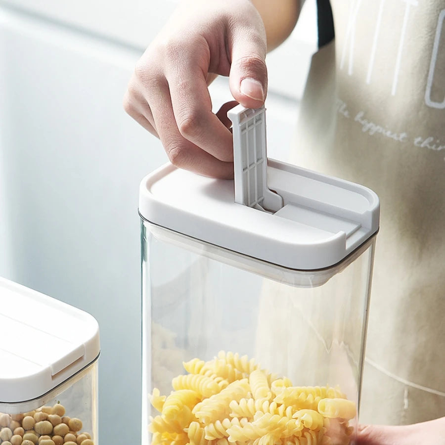 1PC Sealed Food Storage Box with Lid, Multiple Sizes Food Storage Organiser for Dry Food Cereal Storage