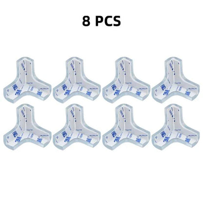 4pcs/8pcs/12pcs Children Baby Safety Silicone Protector Table Corner Edge Protector Child Anti-collision Edge Protector