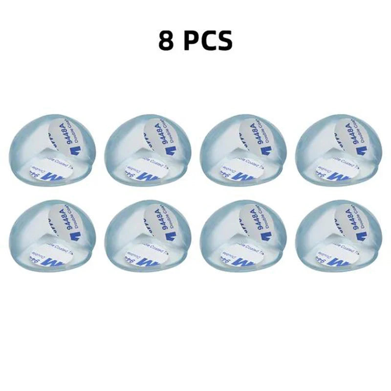 4pcs/8pcs/12pcs Children Baby Safety Silicone Protector Table Corner Edge Protector Child Anti-collision Edge Protector