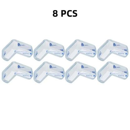 4pcs/8pcs/12pcs Children Baby Safety Silicone Protector Table Corner Edge Protector Child Anti-collision Edge Protector